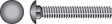 Hillman 5/16 in. X 4-1/2 in. L Hot Dipped Galvanized Steel Carriage Bolt 50 pk