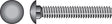 Hillman 5/16 in. X 5-1/2 in. L Hot Dipped Galvanized Steel Carriage Bolt 50 pk