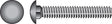 Hillman 3/8 in. X 1-1/2 in. L Hot Dipped Galvanized Steel Carriage Bolt 100 pk