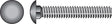 Hillman 3/8 in. X 3-1/2 in. L Hot Dipped Galvanized Steel Carriage Bolt 50 pk