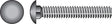 Hillman 1/2 in. X 3 in. L Hot Dipped Galvanized Steel Carriage Bolt 50 pk