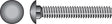 Hillman 1/2 in. X 4 in. L Hot Dipped Galvanized Steel Carriage Bolt 25 pk