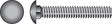Hillman 1/2 in. X 4-1/2 in. L Hot Dipped Galvanized Steel Carriage Bolt 25 pk