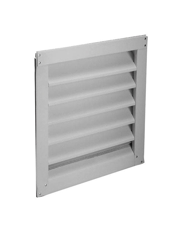 Air Vent 18 in. W X 24 in. L White Aluminum Wall Louver