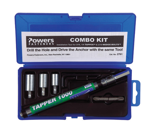 HILLMAN Tapper No. 8 X 1-1/4 in. L Phillips Flat Head Screw Kit 1 pk