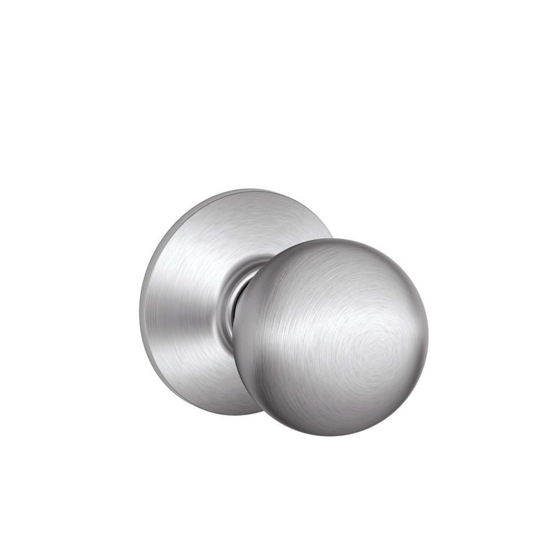 Schlage Orbit Satin Chrome Passage Lockset 1-3/4 in.