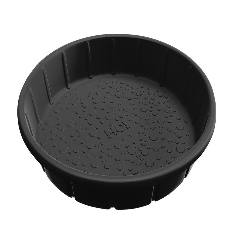 Gracious Living Black Polyethylene Utility Basin 42 in.