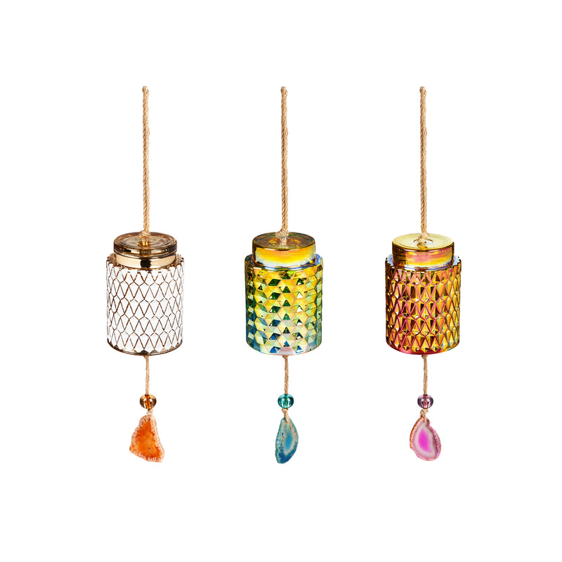 Meadow Creek Glass 10.5 in. Wind Chime