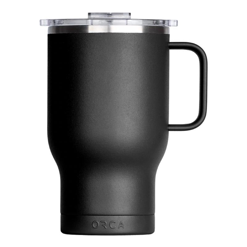 ORCA Traveler 24 oz Black BPA Free Insulated Mug