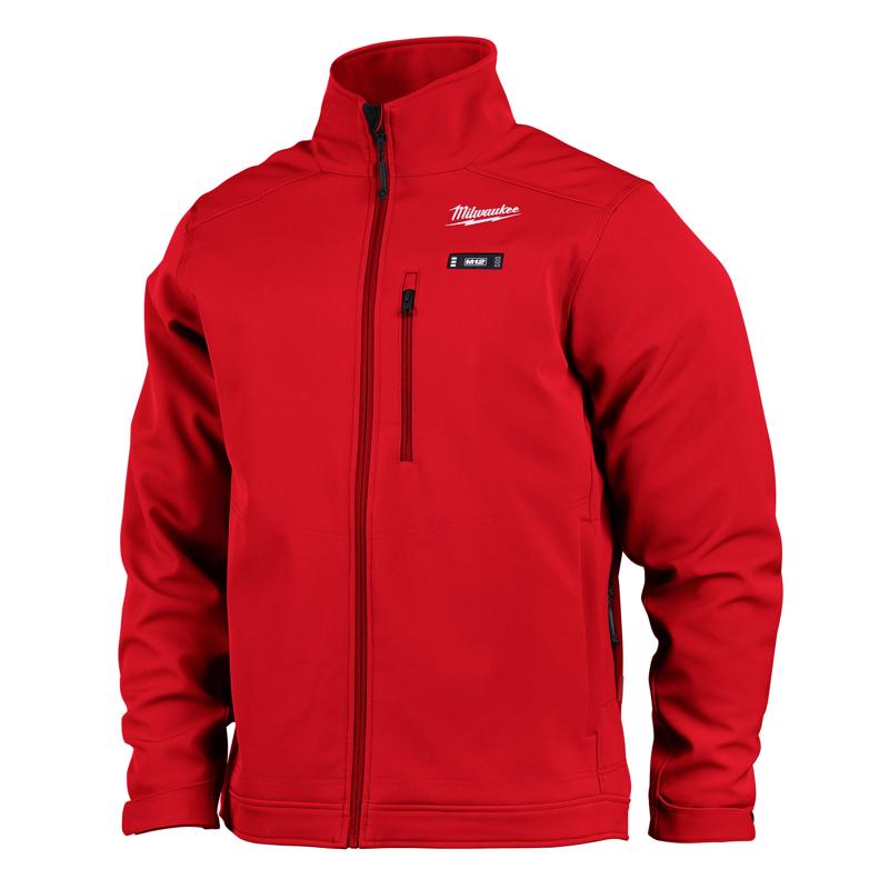 Milwaukee M12 Toughshell XL Long Sleeve Men's Full-Zip Cordless Heated Jacket Red