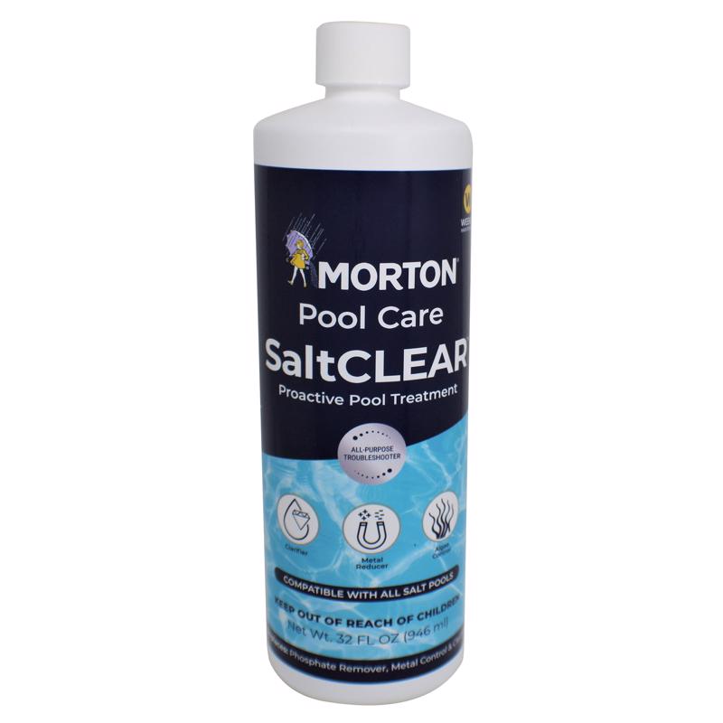 Morton Pool Care SaltCLEAR Liquid Clarifier 32 oz