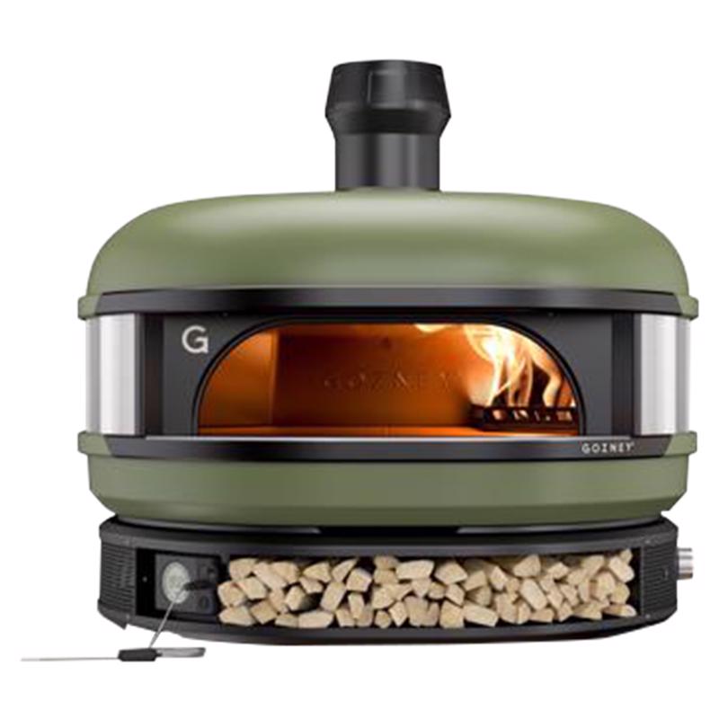 Gozney Dome 29 in. Propane Gas/Wood Outdoor Pizza Oven Olive Green