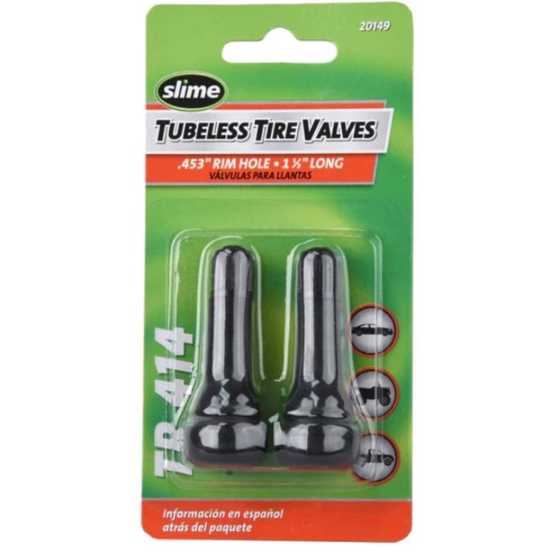 Slime Rubber Tubeless Tire Valve