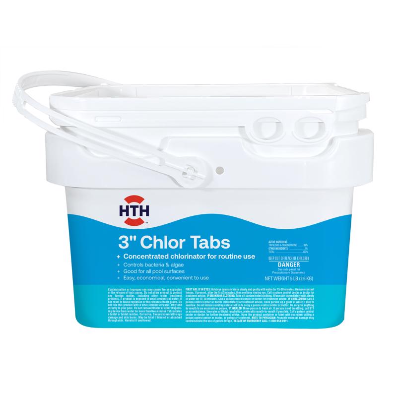 HTH Tablet Chlorinating Chemicals 5 lb