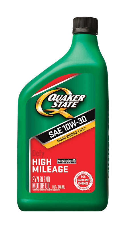 Quaker State Defy 10W-30 4-Cycle Multi Grade Motor Oil 1 qt 1 pk