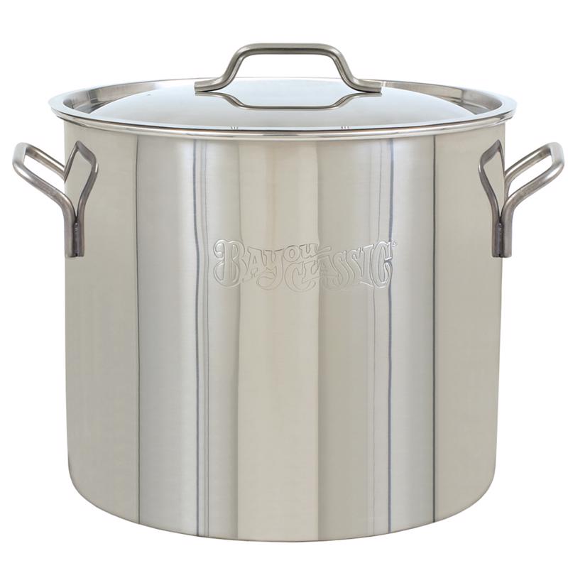 Bayou Classic Economy Stainless Steel Brew Kettle 30 qt 12.5 in. L X 13.25 in. W 1 pc