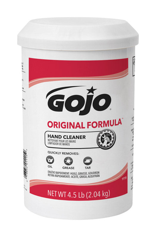 Gojo Original Formula No Scent Waterless Hand Cleaner 4.5 lb
