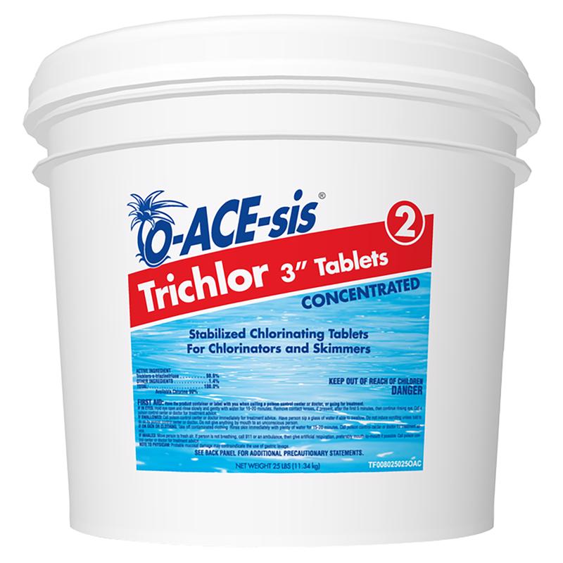 O-ACE-sis Tablet Trichlor 25 lb