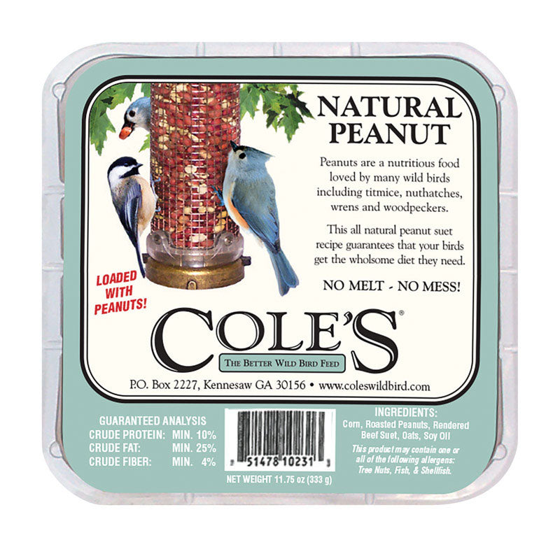 Cole's Assorted Species Peanut Wild Bird Food 11.75 oz