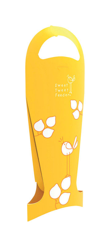 Fresh Brands 16 oz Plastic Collapsible Bird Feeder 2 ports