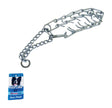 PDQ Silver Chain Dog Pinch Collar Medium/Large