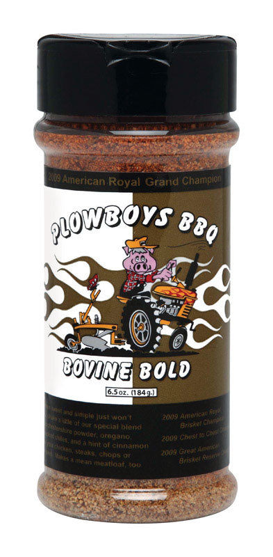 Plowboys BBQ Bovine Bold Seasoning Rub 6.5 oz