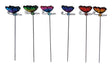 Infinity Assorted Metal 12.4 in. H Outdoor Garden Stake