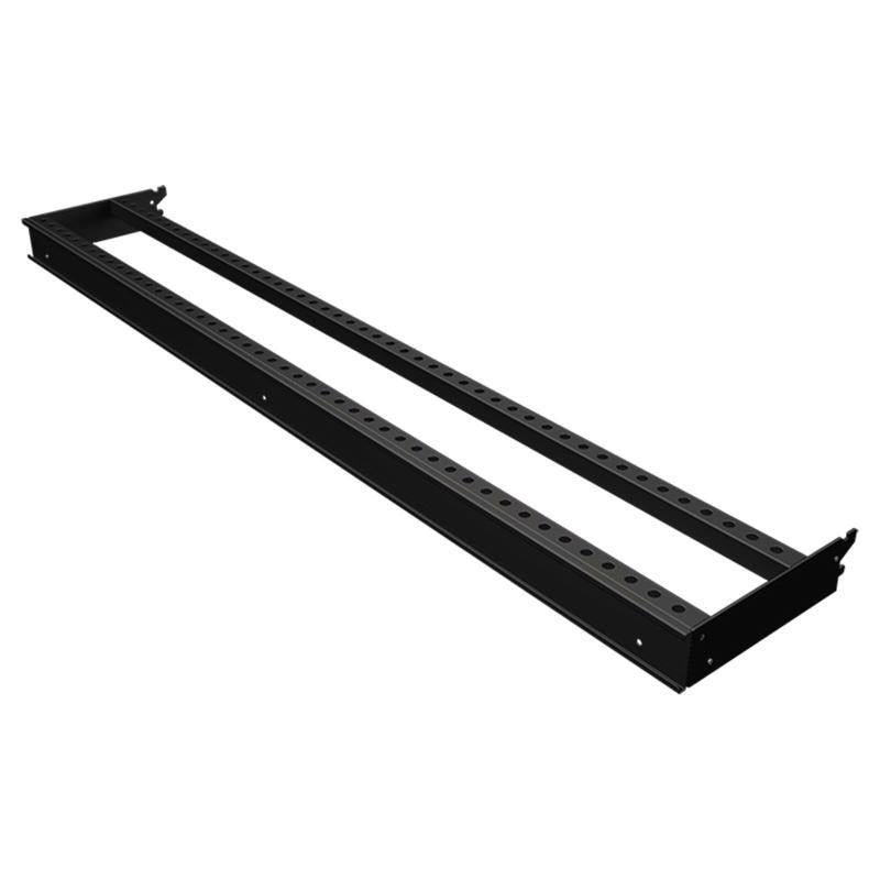 Black Metal Crosstube 2.5 in. H X 8 in. W X 48 in. L