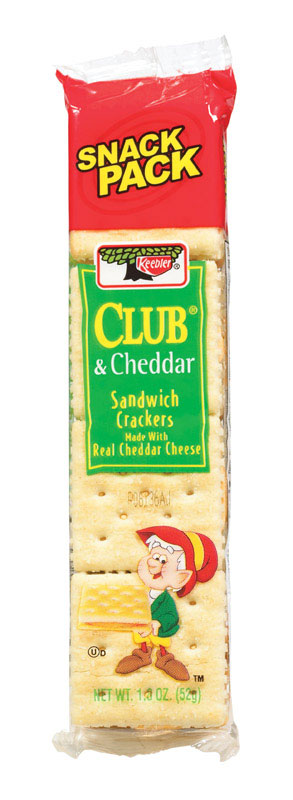 Keebler Club and Cheddar Crackers 1.8 oz Pouch