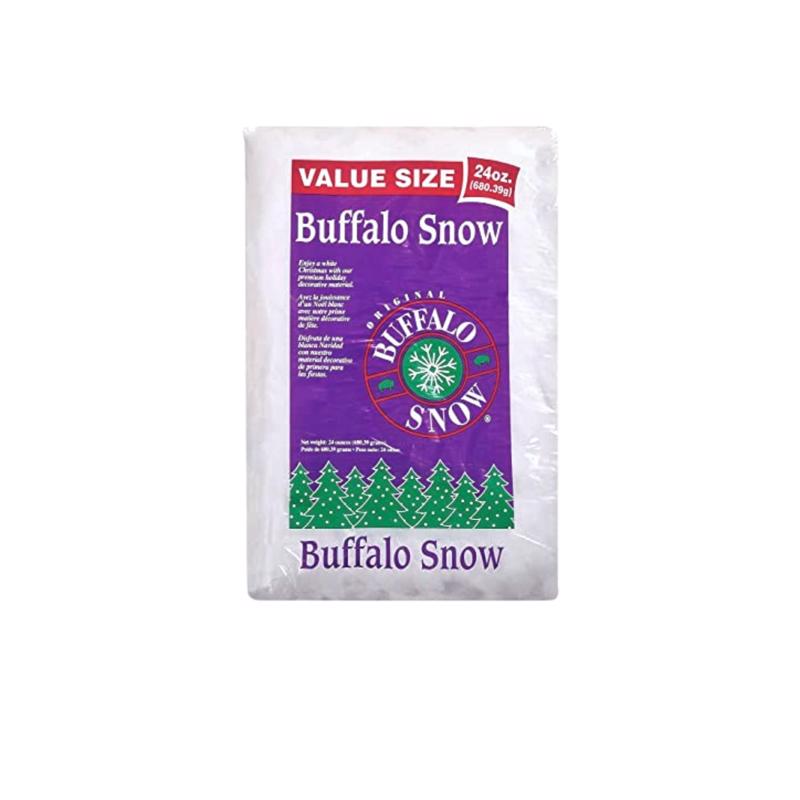 Buffalo Snow Fluff Artificial Snow Polyester 1 pk