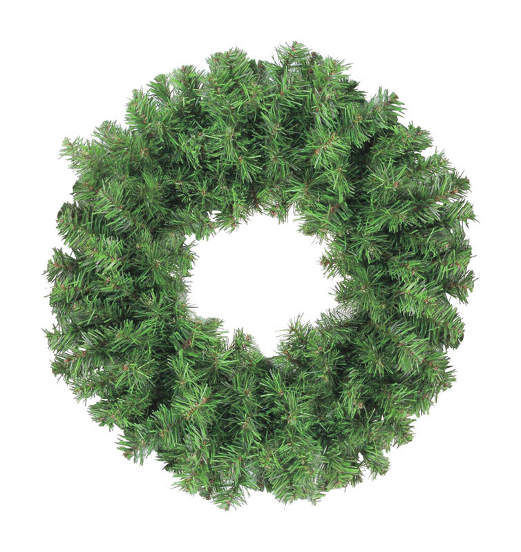 Holiday Bright Lights 24 in. D X 2 ft. L Douglas Wreath