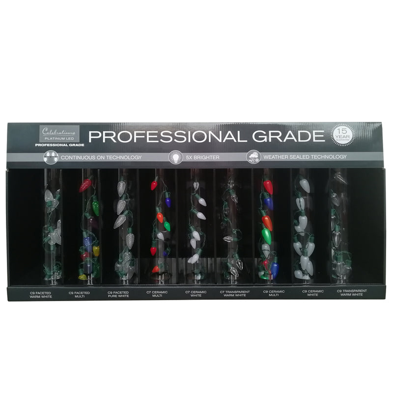 48 in. W X 6 in. L Multicolor B Display Cardboard