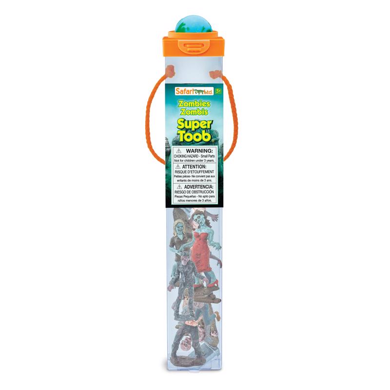 Safari Ltd Super Toob ZombiesToys Plastic Assorted 12 pc