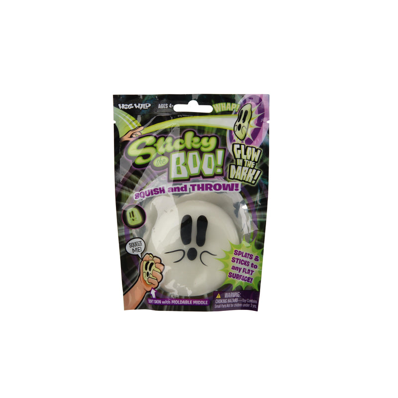 Hog Wild Ghost Sticky Ball Black/White