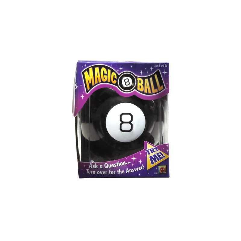 Mattel Magic 8 Ball Plastic Black/White