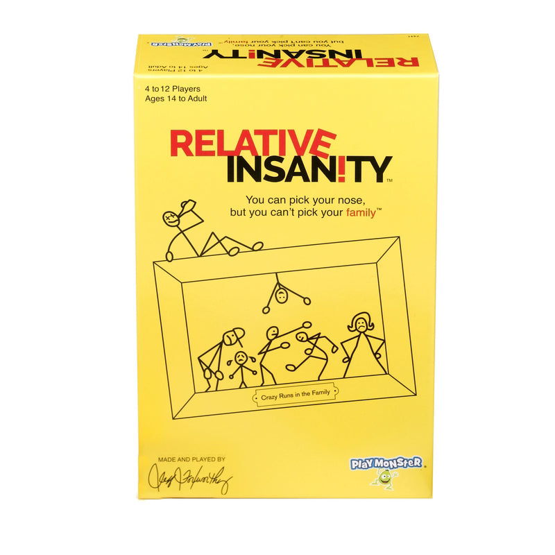 PlayMonster Relative Insanity Family Game Multicolored