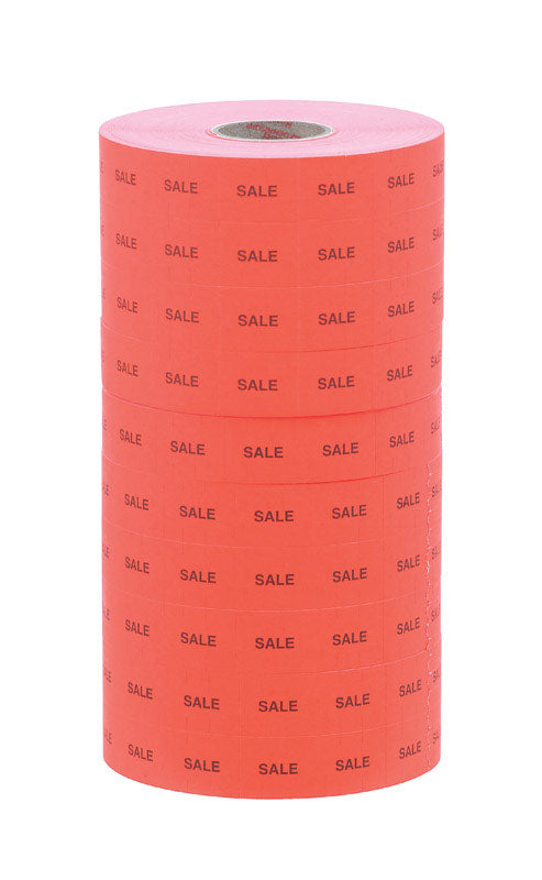 Pricing Tool Adhesive Backed Red Label 0 each