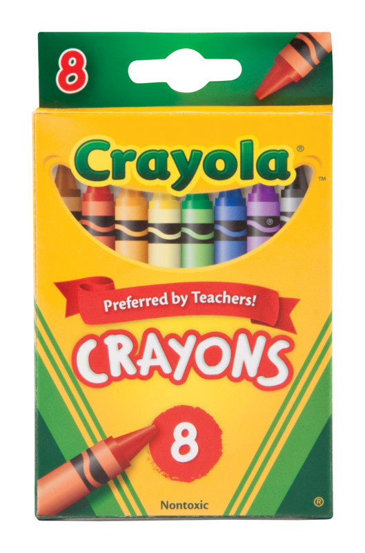 Crayola Assorted Color Crayons 8 pk