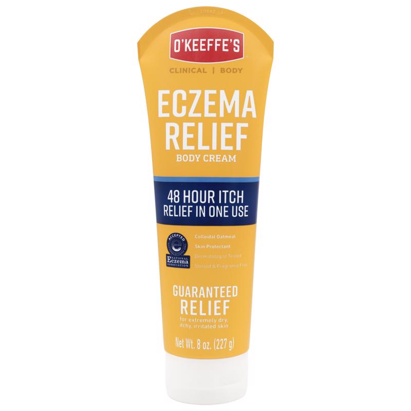 O'Keeffe's White Eczema Relief Body Cream 8 oz 1 pk