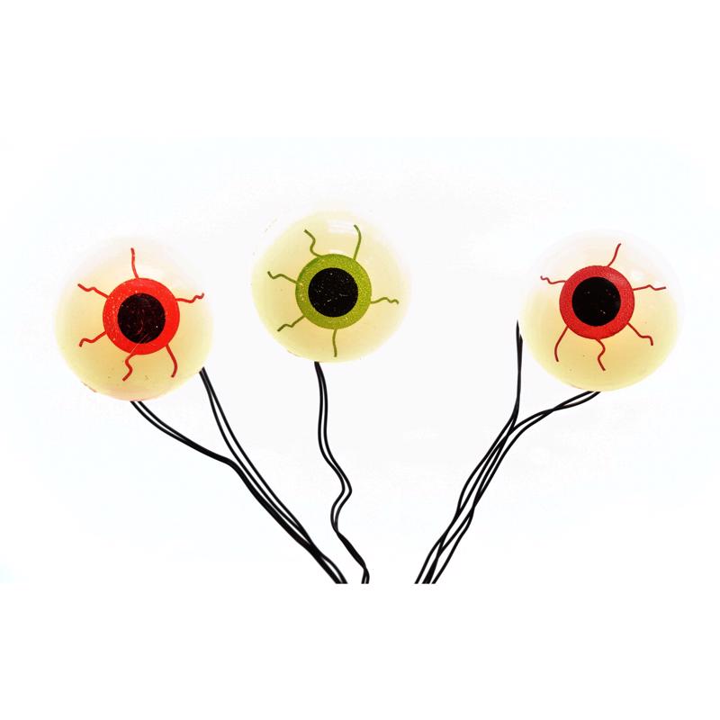 Celebrations Warm White LED Prelit Eyeballs/Bats/Pumpkins/Flying Ghosts Lights