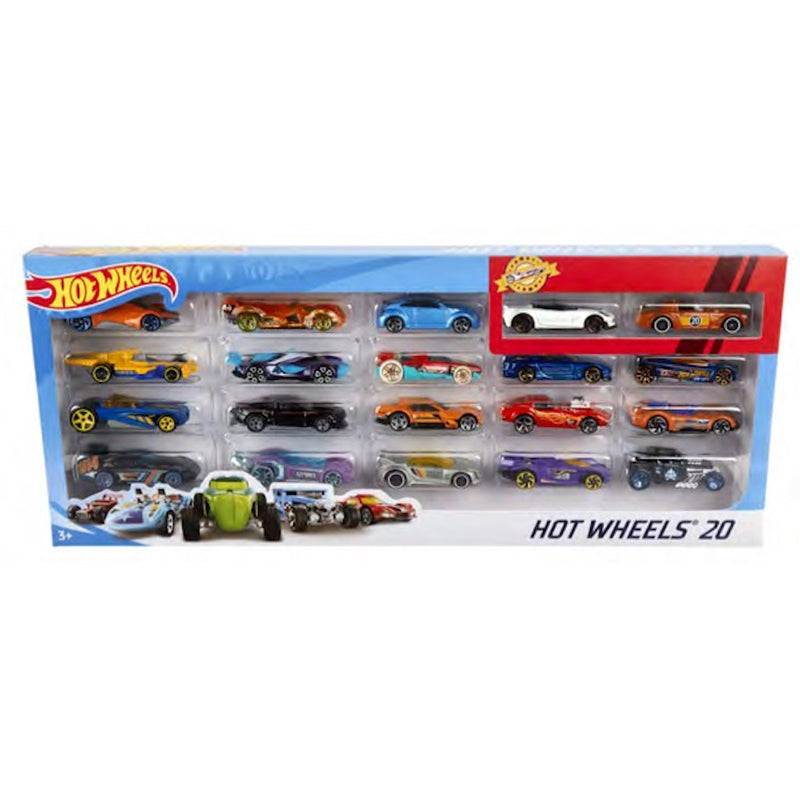 Hot Wheels Car Die Cast Assorted 20 pc
