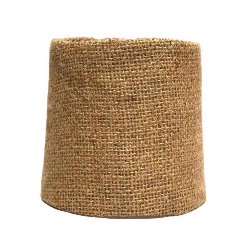 Celebrations Home Natural Mini Burlap Tree Collar 5.5 in.