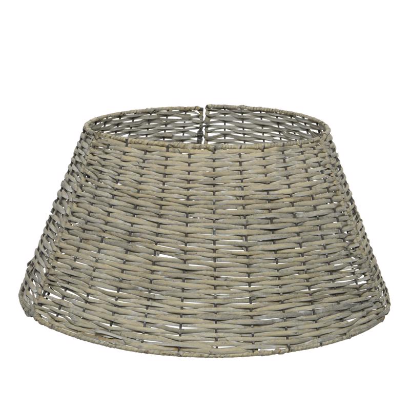 Everlands Gray Willow Basket Tree Collar 11 in.