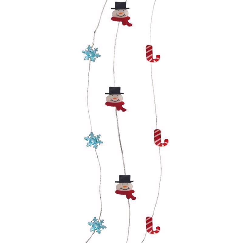 Celebrations LED Micro Dot/Fairy Clear/Warm White 20 ct Novelty Christmas Lights 6.2 ft.