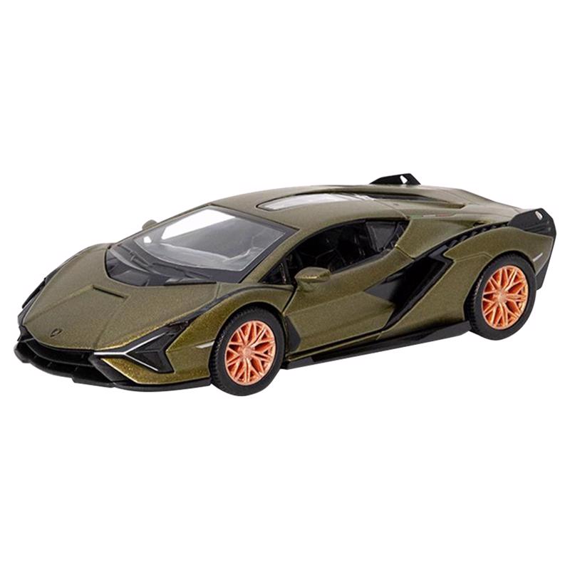 MTI Pullback and Go Diecast Vehicle Metal Multicolored