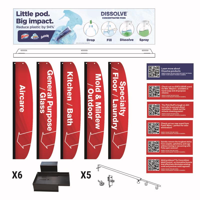Cleaning HHC Signage Kit
