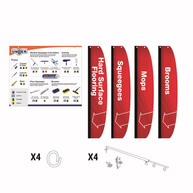 Mops and Brooms Signage Kit