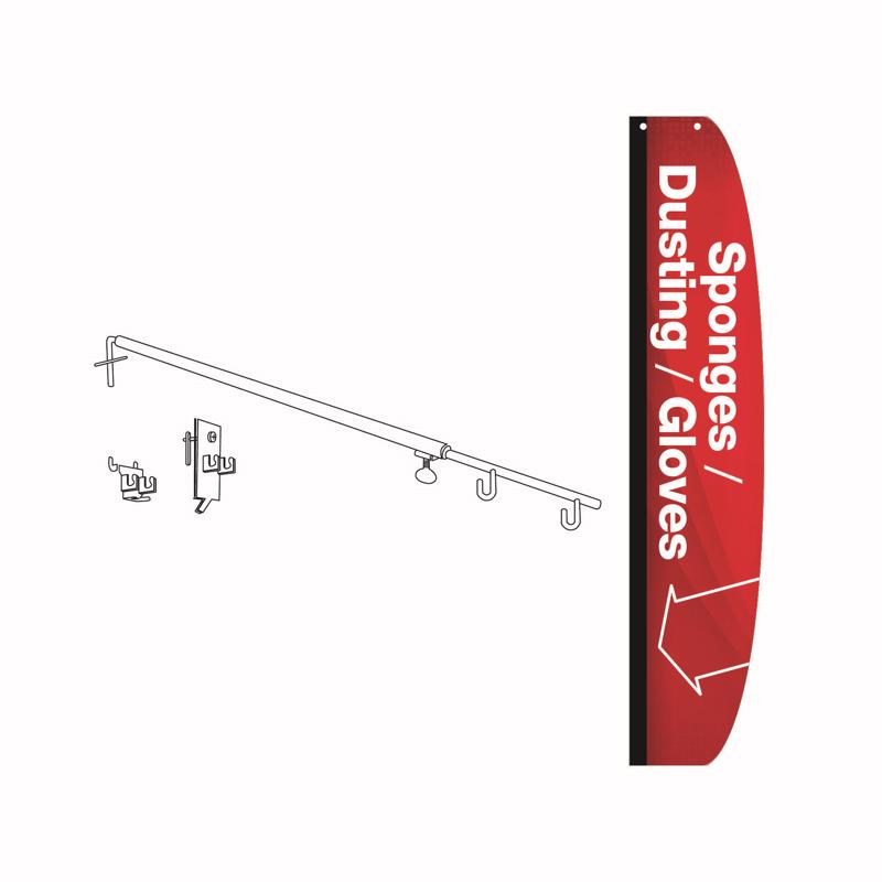Sponges Dusting Gloves Signage Kit