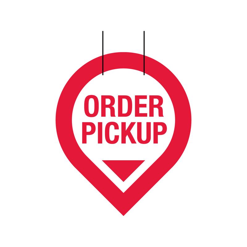 Online Pickup Overhead Signage Kit