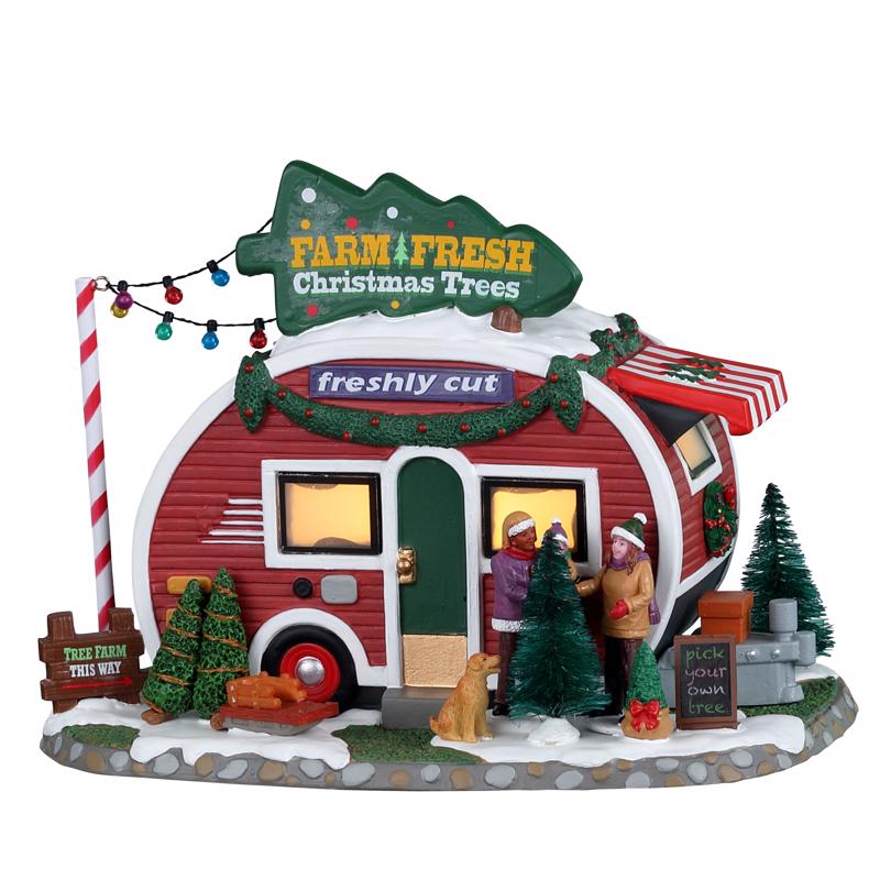 Lemax LED Multicolored Vail Village Christmas Village 6 in.